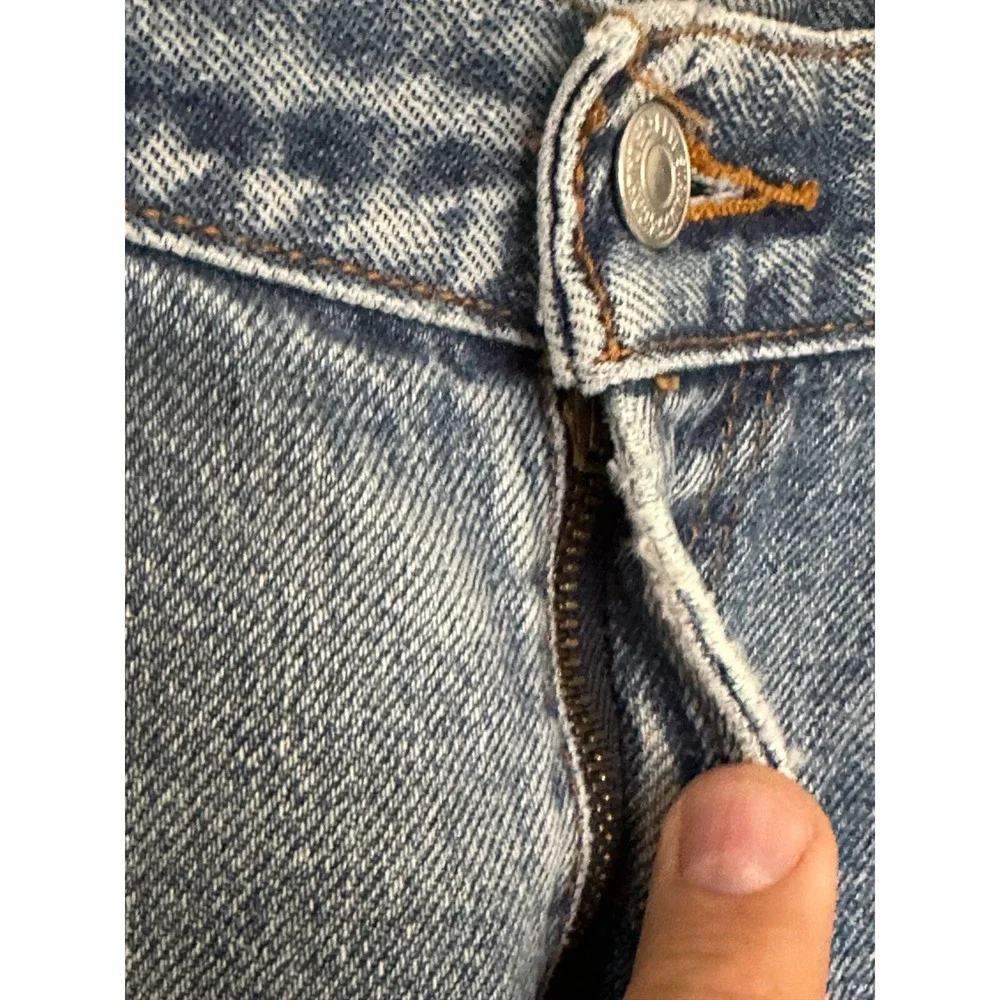 Levi's 505‎ Men Jeans 36/32 Vintage 2000's Distressed *Flaws Red Tab